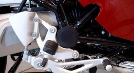 Hornig ホーニグ スイングアームピボット カバー R1200 R S ST BMW フレームホールキャップ 外装