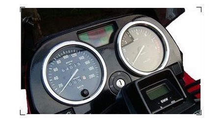 Hornig ホーニグ スピードメーター リング R100 GS R R80 BMW その他スピードメーターオプション・補修部品 メーター・インジケーター関係 電装系
