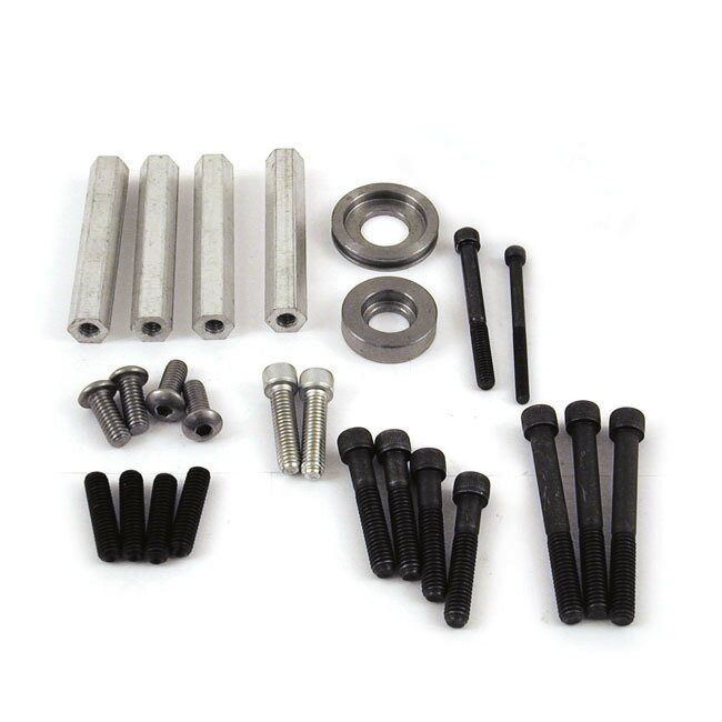 BELT DRIVES LTD. ベルトドライブ マウントハードウェア 3インチEスタートキット【MOUNT HARDWARE 3 INCH E-START KITS】 91-05 DYNANU HARLEY-DAVIDSON ハーレーダビッドソン スクリーンボルト 外装