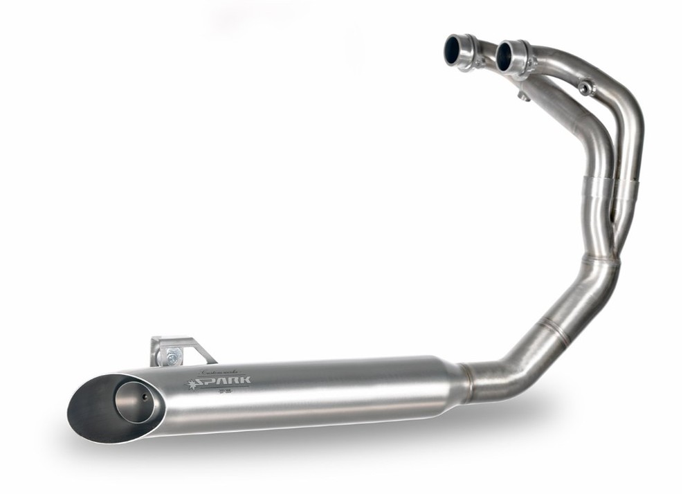 SPARK EXHAUST スパーク マフラー フルシステム 2in1 ホットロード Bonneville T100