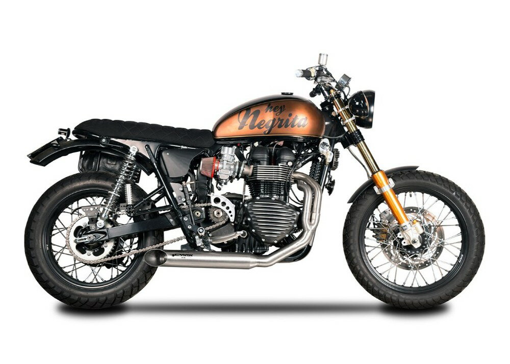 SPARK EXHAUST スパーク マフラー フルシステム 2in1 ホットロード Bonneville T100