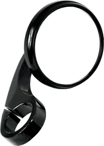 TODD’S CYCLE トッズサイクル MIRROR SHOOTER 1” BLK [0640-0748]