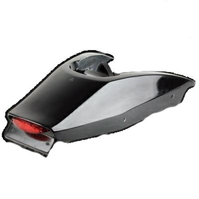 GLEAMING WORKS グリーミンワークス アリゲーターテールカウル STREET750 HARLEY-DAVIDSON ハーレーダビッドソン シートカウル・テールカウル カウル関連 外装 カラー：未塗装 (LEDテールランプ付き)