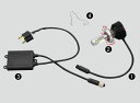 DAYTONA デイトナ FORCE RAY H4バルブフランジ単品 ハロゲンヘッドライトバルブ 灯火類 電装系