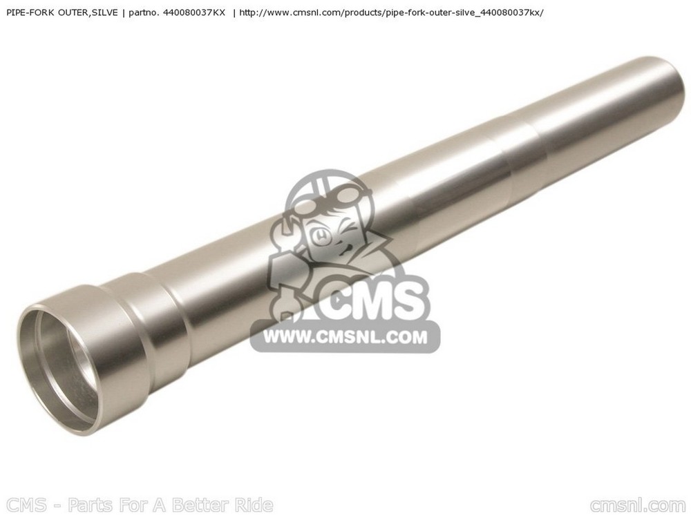 CMS シーエムエス PIPE-FORK OUTER，SILVE KLE650A8F VERSYS USA KLE650A9F KLE650CCF KAWASAKI カワサキ その他フロントフォークオプション・補修部品 サスペンション 足回り