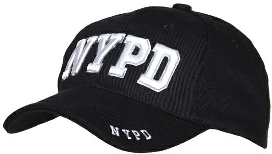 MCS エムシーエス Baseball cap NYPD black 1