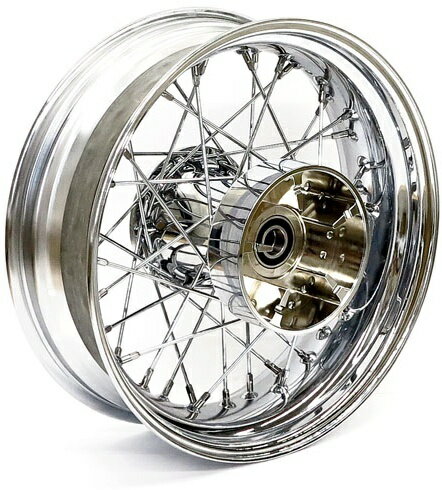 MCS エムシーエス 500×16 rear wheel 40 spokes chrome FLHR FLHT FLHX FLT HARLEY-DAVIDSON ハーレーダビッドソン ホイール ホイール関連 足回り