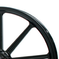 GLIDE グライド アルミ鍛造ホイール ガラスコーティング XL1200X フォーティーエイト HARLEY-DAVIDSON ハーレーダビッドソン ホイール ホイール関連 足回り カラー：グロスブラック（ガラスコーティング)