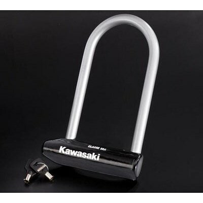 US KAWASAKI 北米カワサキ純正アクセサリー U ロック (U-Lock 210mm)