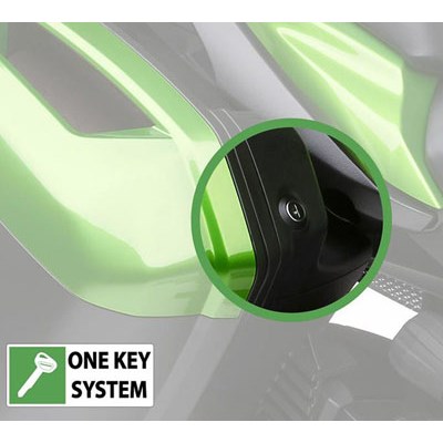 US KAWASAKI 北米カワサキ純正アクセサリー ロックシリンダーセット (One Key System)