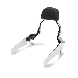 US KAWASAKI 北米カワサキ純正アクセサリー KQR (TM) タンデムバックレスト クローム (KQR(TM) Passenger Backrest，Chrome)