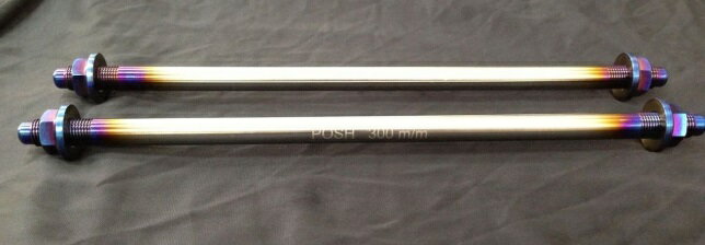 PK7 ピーケーセブン チタニウム フロントホイールアクスル CYGNUS X YAMAHA ヤマハ...