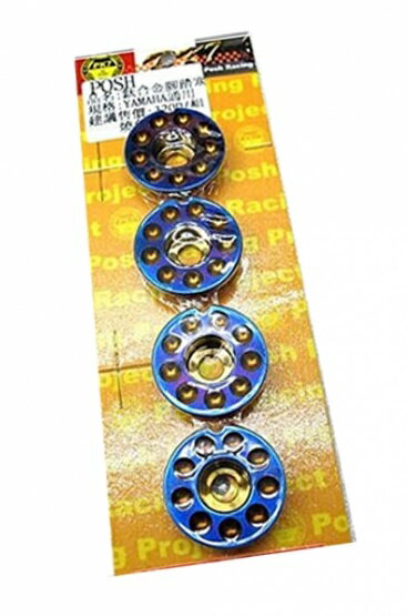 PK7 ピーケーセブン チタニウムフットレストキャップ その他ステップオプション・補修部品 ステップ 足回り