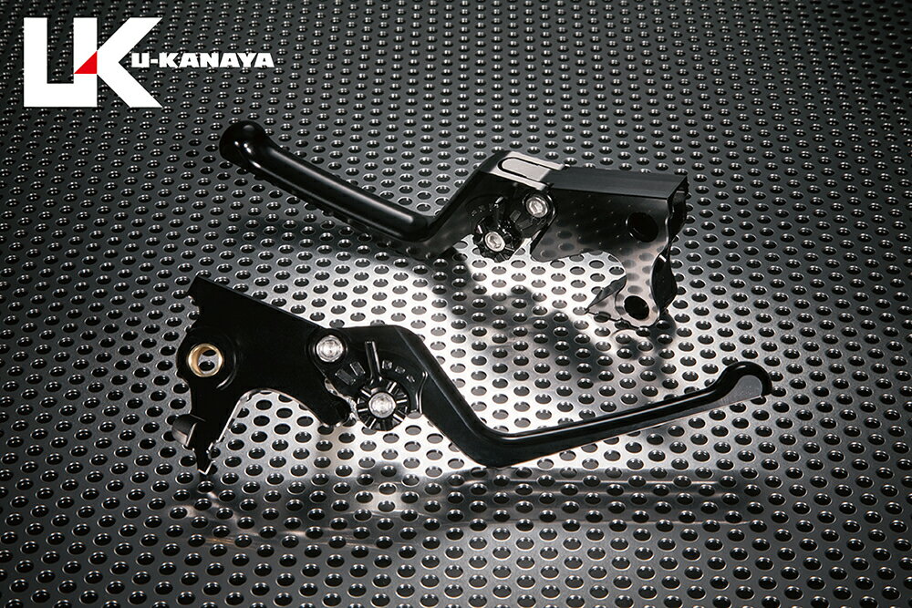 U-KANAYA ユーカナヤ ストリートタイプ アルミビレットレバーセット XL883 XL883C XL883R XLH883 HARLEY-DAVIDSON ハーレーダビッドソン ブレーキ・クラッチレバーセット ハンドル周辺パーツ ハンドル
