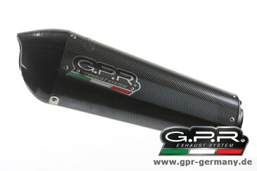 【イベント開催中！】 ジーピーアール GPR GP EVOLUTION CARBON LOOK 【GPエボリューションカーボンルック】 (KAWASAKI NINJA 300 R 2012-14 SLIP ON EXHAUST MUFFLER) スリップオンマフラー