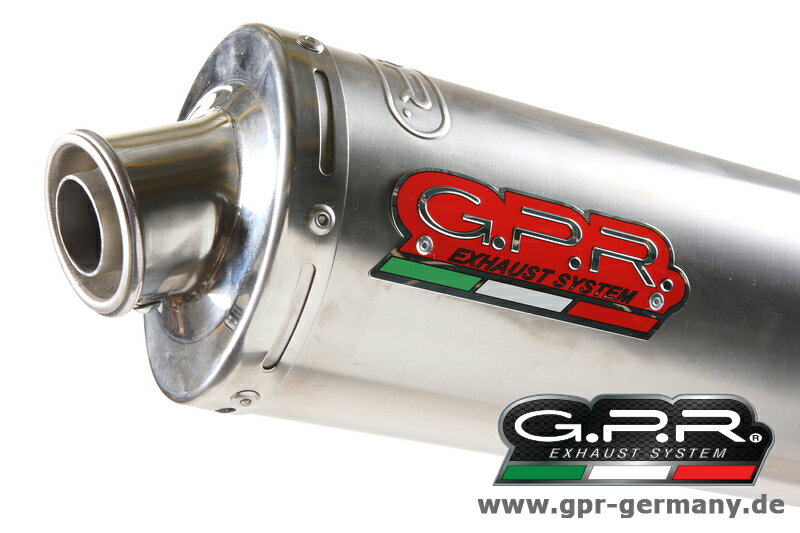 【イベント開催中！】 ジーピーアール GPR CLASSIC LINE TITAN OVAL 【クラシックライン チタンオーバル】 (SUZUKI DR - S - R 1985-90 SLIP ON EXHAUST MUFFLER) スリップオンマフラー