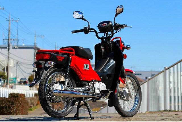 HOT LAP ホットラップ ダウンマフラー クロスカブ HONDA ホンダ フルエキゾーストマフラー マフラー タイプ：オプションサイレンサーヒートガード付き