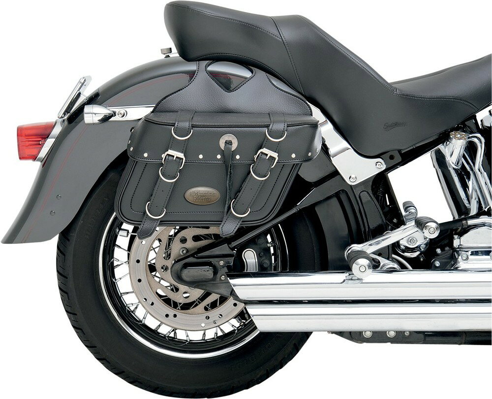 ALL AMERICAN RIDER オールアメリカンライダー サドルバッグ スラントボックスLG R...
