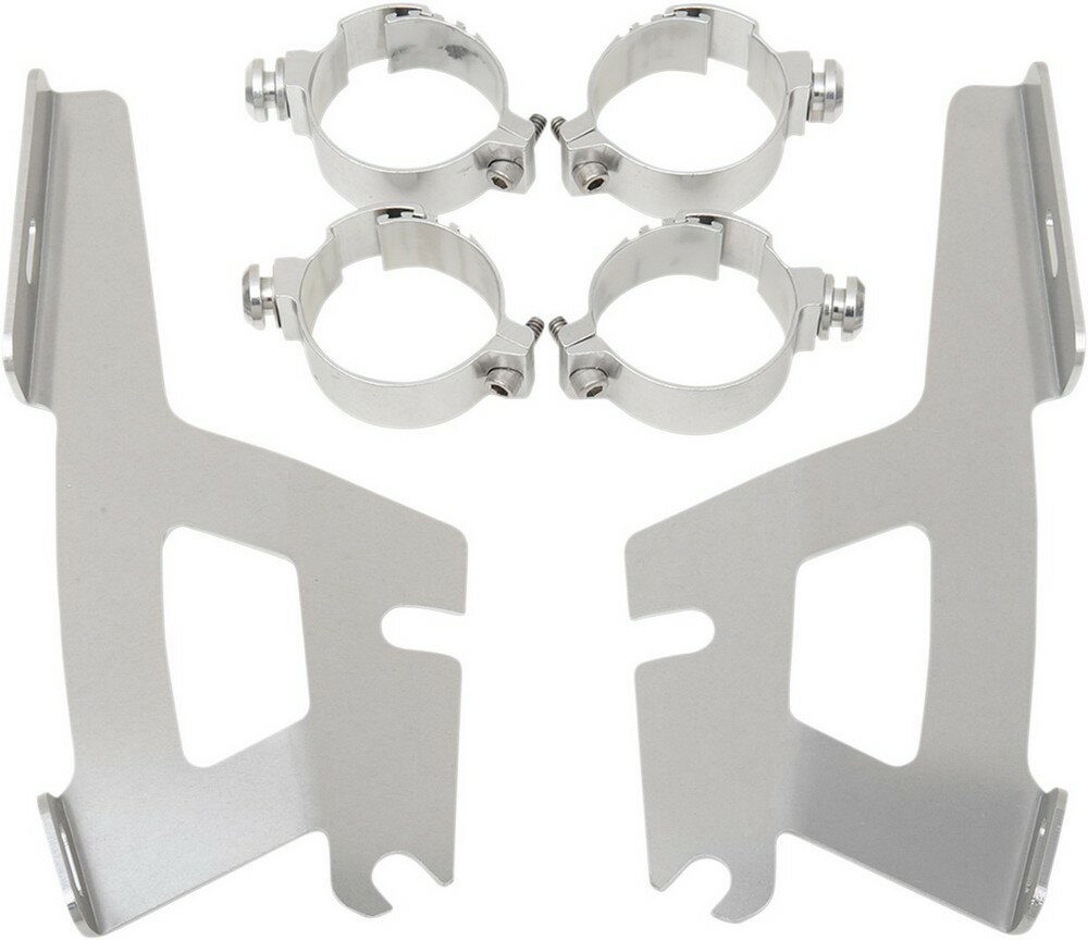 MEMPHIS SHADES メンフィスシェイズ ハードウェアマウントキット F/S WARRIOR用【HARDWARE KIT WARRIOR [MEM9975]】 XV1700PC Road Star Warrior 2002 - 2008 YAMAHA ヤマハ スクリーン取付けステー・部品 外装