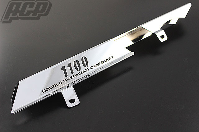 ACP エーシーピー ロゴ入り メッキチェーンケース ゼファー1100 KAWASAKI カワサキ チェーンカバー 外装