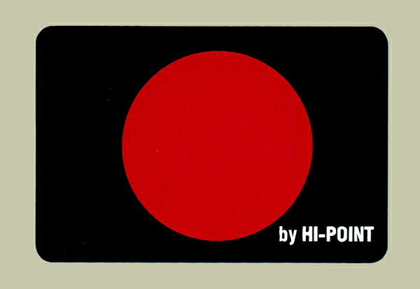 HollyEquip ホーリーエクイップ Hi-Point Red Dot デカール ステッカー・デカール 外装
