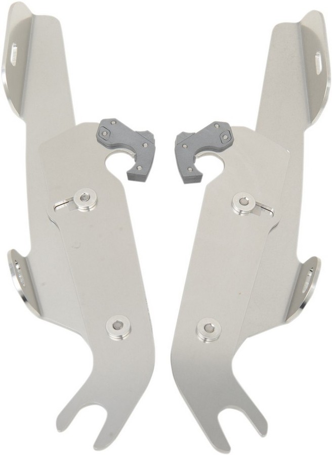 MEMPHIS SHADES メンフィスシェイズ プレートキット トリガーロック F/S HARLEY-DAVIDSON CVDWL用【PLATE KIT TL HD CVDWL [2320-0025]】 ハーレーダビッドソン スクリーン取付けステー・部品 外装