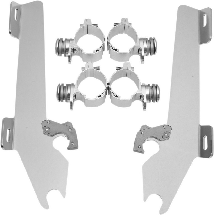 MEMPHIS SHADES メンフィスシェイズ バットウィングマウントキット VEGAS ポリッシュ 【MNT KIT BW POL..