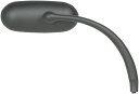 RUSS WERNIMONT DESIGNS ロスワーニモントデザイン ミラー オーバル 右側 ブラック ロング 【MIRROR OVAL RH BLK LON...