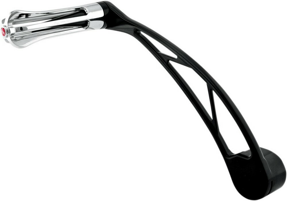 BATTISTINIS バチスチニス シフトレバー ブラック クロム/ブラックペグ付き【SHIFT LVR BLK W/CHR/BLK P [1602-0502]】 HARLEY-DAVIDSON ハーレーダビッドソン シフトペダル ステップ 足回り