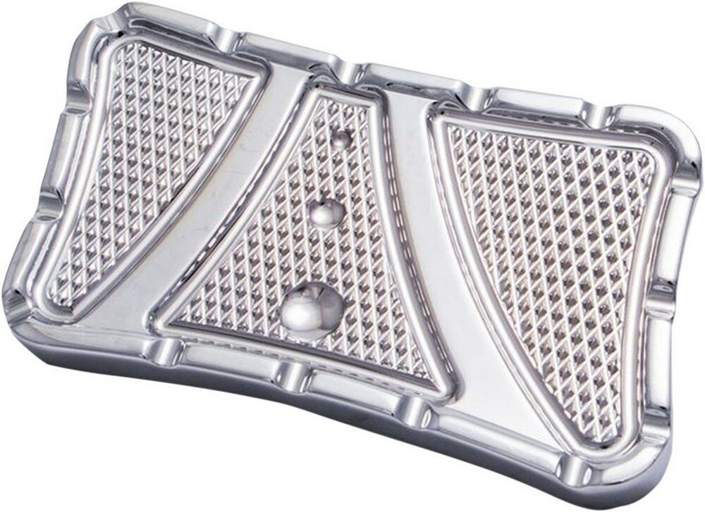 TRASK トラスク ブレーキパッド V-LINEモデル クローム FL【COVER BRAKE V-LINE FL CH [1611-0068]】 HARLEY-DAVIDSON ハーレーダビッドソン ブレーキペダル ステップ 足回り
