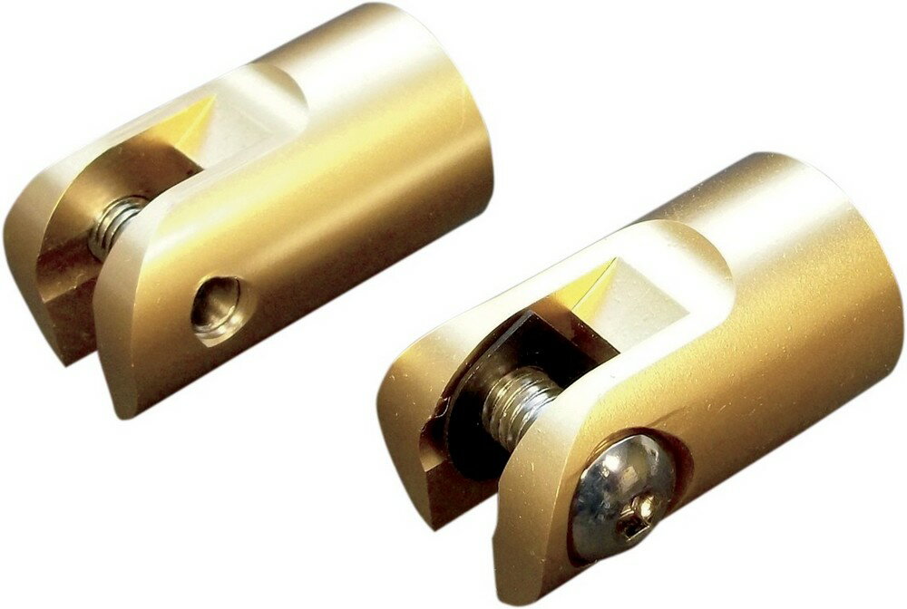 ACCUTRONIX アキュトロニクス ステップマウントキット ブラス 【MOUNT FOOTPEGS BRASS [1620-1045]】 その他ステップオプション・補修部品 ステップ 足回り