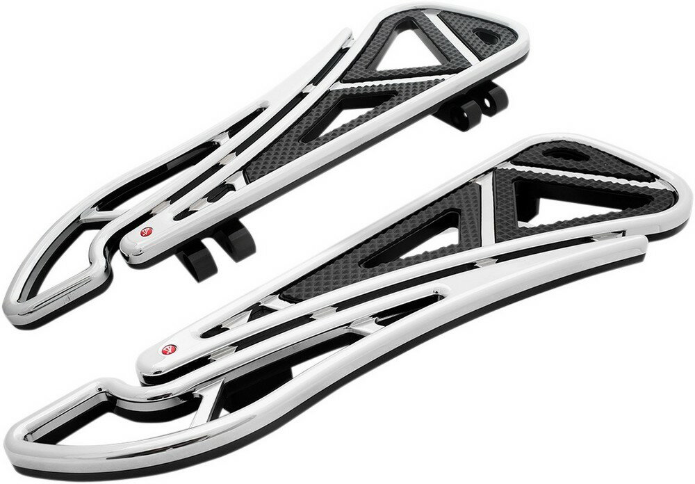 BATTISTINIS バチスチニス ドライバーフロアボード WIREFRAMEモデル クローム/ブラック 【FLR BRDS DRV WF CHR/BLK [1621-0412]】 HARLEY-DAVIDSON ハーレーダビッドソン フロアボード・ステップボード ステップ 足回り