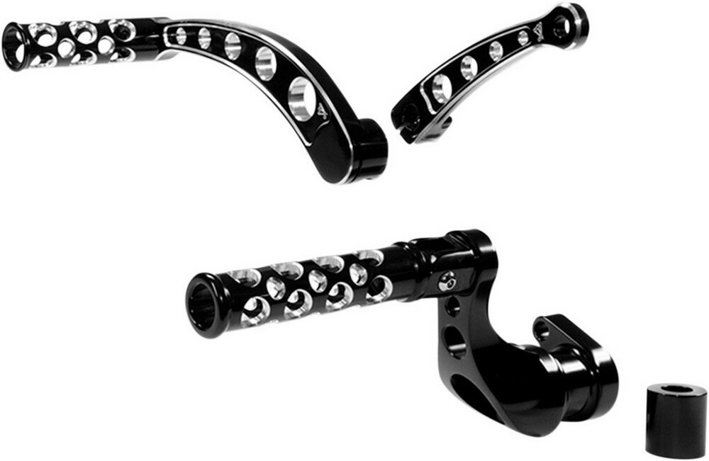 BATTISTINIS バチスチニス フォワードコントロール ブラック FL’S 1997-07【FWD CRTL BLK 97-07 [1622-0433]】 HARLEY-DAVIDSON ハーレーダビッドソン バックステップ ステップ 足回り