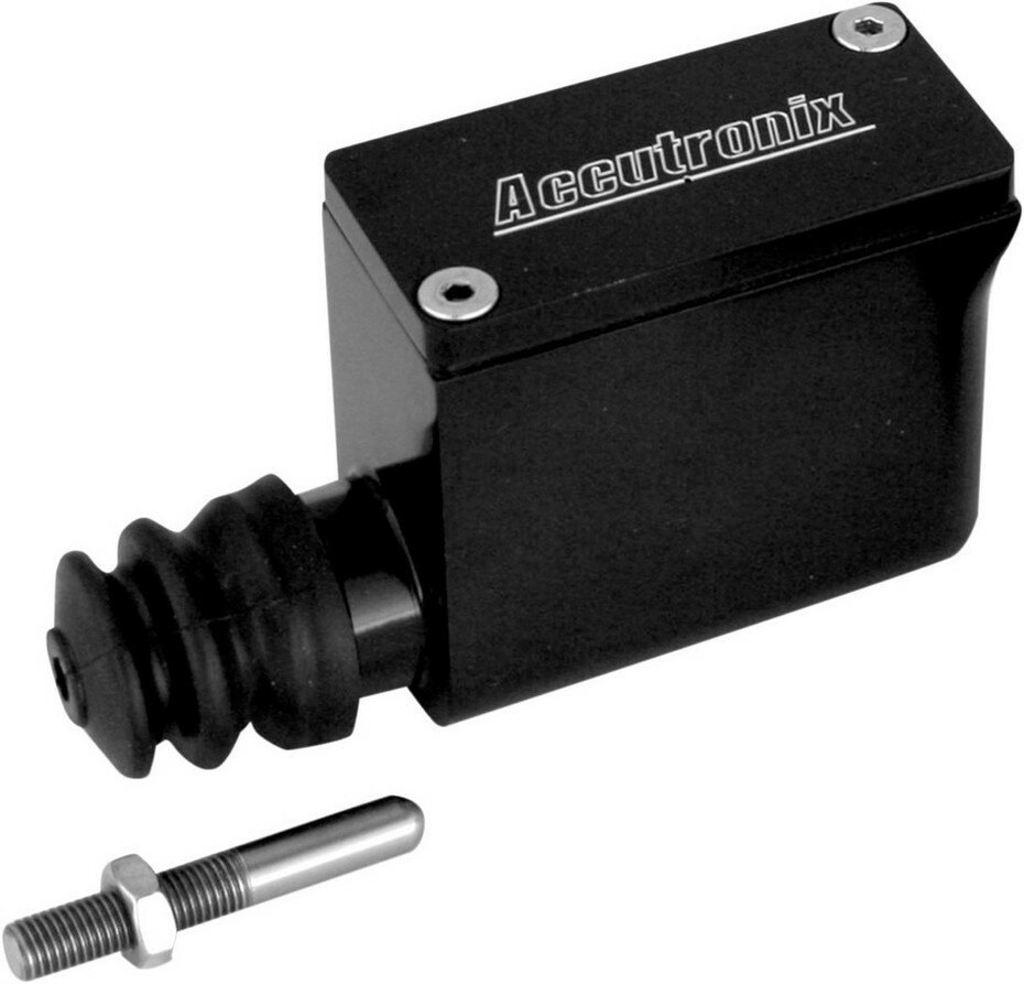 ACCUTRONIX アキュトロニクス リヤブレーキマスタシリンダー ブラック UNI 【MASTERCYLINDER RR BK [1731-0411]】 ブレーキマスターシリンダー ブレーキ