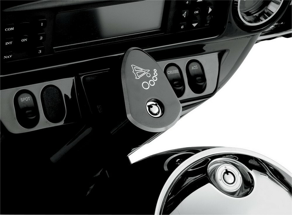 BATTISTINIS �Х������˥� �����˥å���󥫥С� �֥�å� ��COVER IGN BLACK [2106-0120]�� Electra Glide Classic EFI - FLHTC 2007 2013 Standard FLHT 2009 Ultra FLHTCU Limited FLHTK 2010 Road FLTR Custom FLTRX FLTRU 2011 Street FLHX Trike FLHXXX Tri FLHTCUTG