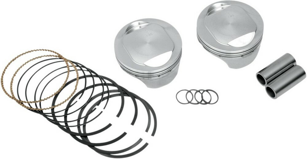 KB PERFORMANCE ケービーパフォーマンス ピストン 103' TC 10：1 スタンダード 【PISTONS 103'TC STD [0910-0915]】 HARLEY-DAVIDSON ハーレーダビッドソン エンジンパーツ エンジン