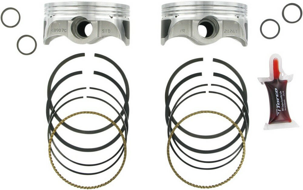 KB PERFORMANCE ケービーパフォーマンス ピストン 鍛造 103' TC 9.5 スタンダード 【PISTON FORG103'TC STD [0910-0937]】 HARLEY-DAVIDSON ハーレーダビッドソン エンジンパーツ エンジン