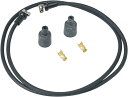 LOWBROW CUSTOMS ローブローカスタムズ スパークプラグ ワイヤキット サテン ブラック 【WIRES SPARKPLUG SATIN BLK [2...