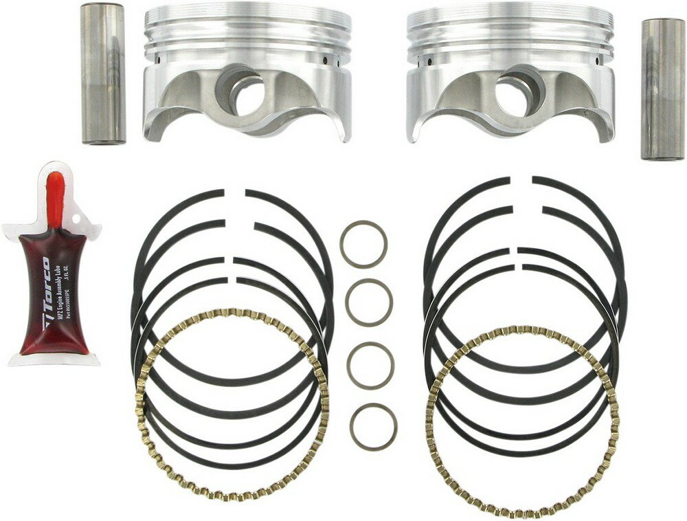 KB PERFORMANCE ケービーパフォーマンス ピストン EVO .005 10.5：1 F 【PISTON [0910-0927]】 HARLEY-DAVIDSON ハーレーダビッドソン エンジンパーツ エンジン