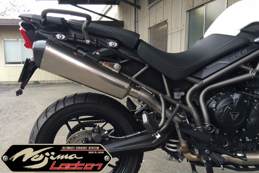 NOJIMA ノジマ LOCK-ON スリップオンマフラー TIGER800 ［タイガー］ TIGER800XC ［タイガー］13-16 TRIUMPH トライアンフ マフラー