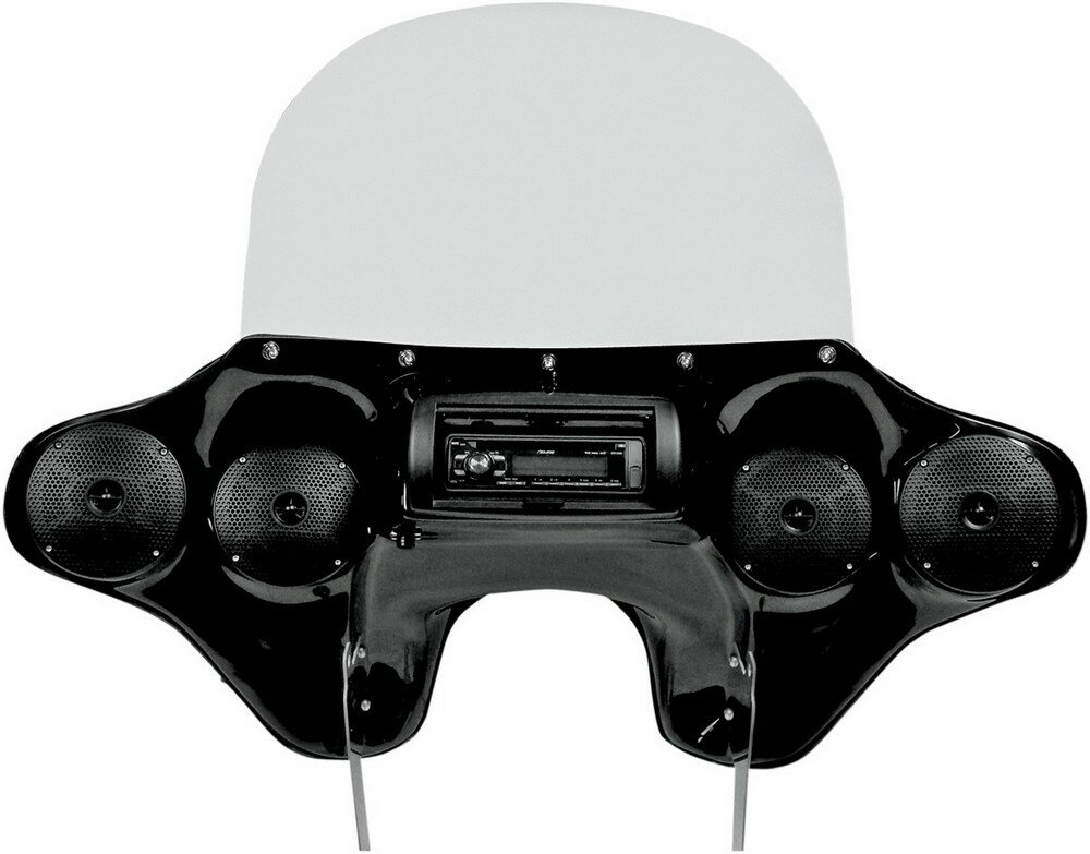 HOPPE INDUSTRIES ホップインダストリーズ FAIRING QUAD H-D FLSTN [2330-0022] Deluxe EFI - 2007 2017 2005 2006 Deluxe-Injected FLSTN-I HARLEY-DAVIDSON ハーレーダビッドソン アッパーカウル・フロントカウル カウル関連 外装