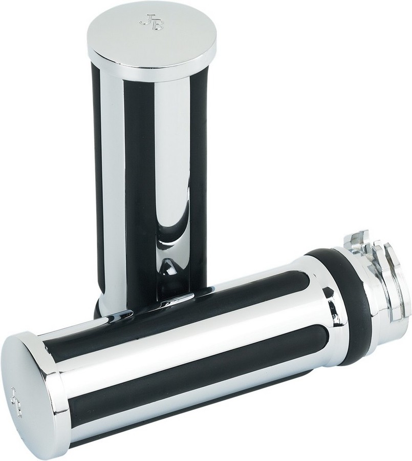 JAY BRAKE ジェイブレーキ クローム ダヴテイルグリップ【CHR DOVETAIL GRIPS [DS-243175]】 HARLEY-DAVIDSON ハーレーダビッドソン グリップ ハンドル