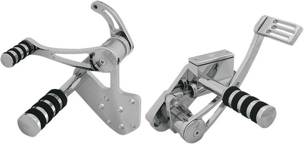 JAY BRAKE ジェイブレーキ クローム 5/8 ステップキット BND付き 73-99 FX/ST【CH.5/8'W/BND FX/ST [DS-243674]】 HARLEY-DAVIDSON ハーレーダビッドソン バックステップ ステップ 足回り