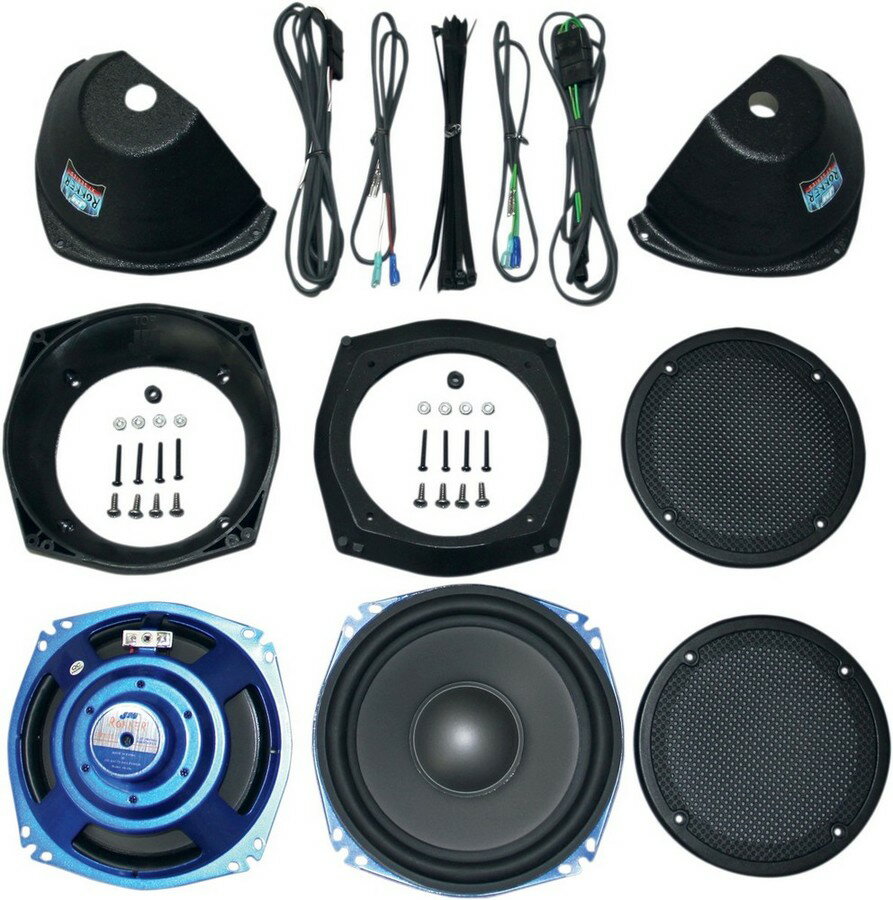 J & M ジェーアンドエム スピーカーキット 7.25 S-BAG 2OHM 【SPEAKER 2OHM】 HARLEY-DAVIDSON ハーレーダビッドソン スピーカー 電装系