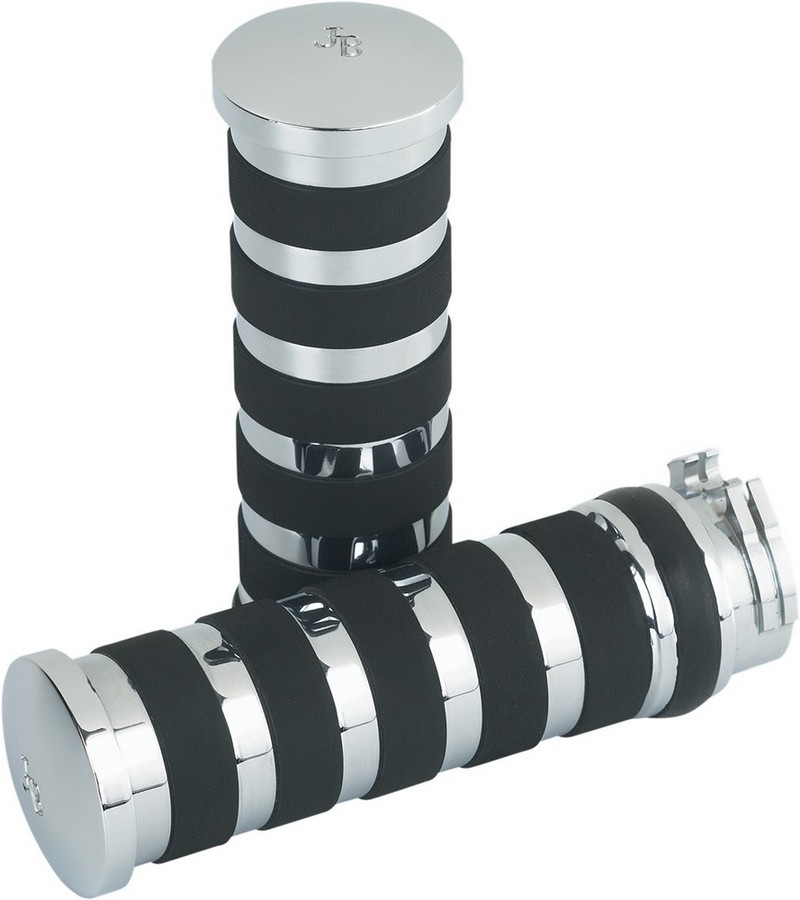 JAY BRAKE ジェイブレーキ クローム ワイドバンドグリップ【CHR WIDEBAND GRIPS [DS-243171]】 HARLEY-DAVIDSON ハーレーダビッドソン グリップ ハンドル