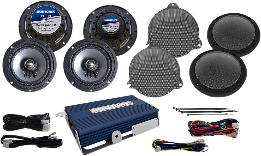 HOGTUNES ホグチューンズ SPEAKER/AMP BIG ULTRA RM [4405-0353] Electra Glide Ultra Classic EFI - FLHTCU 2014 2017 Low-FLHTCUL 2015 2016 Limited FLHTK Road FLTRU Low-FLHTKL HARLEY-DAVIDSON ハーレーダビッドソン スピーカー 電装系