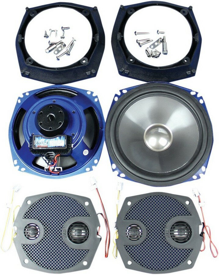 J & M ジェーアンドエム スピーカーキット 7.25' FLHT 1998-13 【SPEAKER 7.25'FLHT 98-13】 HARLEY-DAVIDSON ハーレーダビッドソン スピーカー 電装系