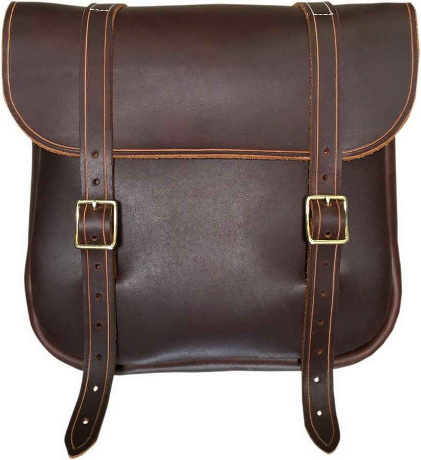 Side Bag - NASH MOTORCYCLE CO. ナッシュモーターサイクル SADDLEBAG SANCHO BRN/BRS [3501-1223] サイドバッグ 車体用バッグ・ケース