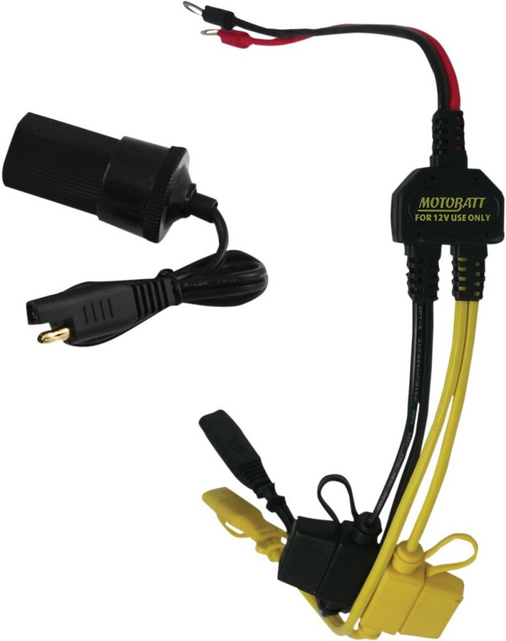 MOTO BRACKETS モトブラケット CHARGING LEAD DUAL CIGAR シガーソケット電源 電装系