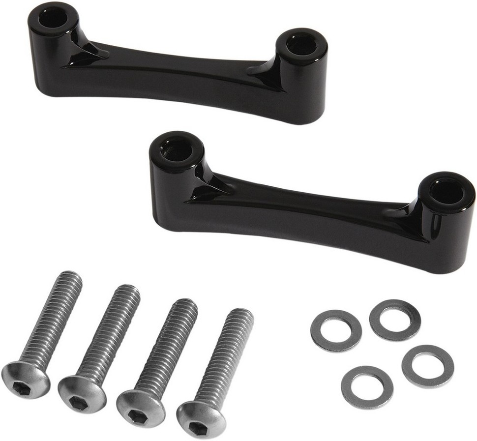 MISFIT INDUSTRIES ミスフィットインダストリーズ SPACERS FRT BLK.21'14-17 [1410-0149] HARLEY-DAVIDSON ハーレーダビッドソン フロントフェンダー フェンダー関連 外装